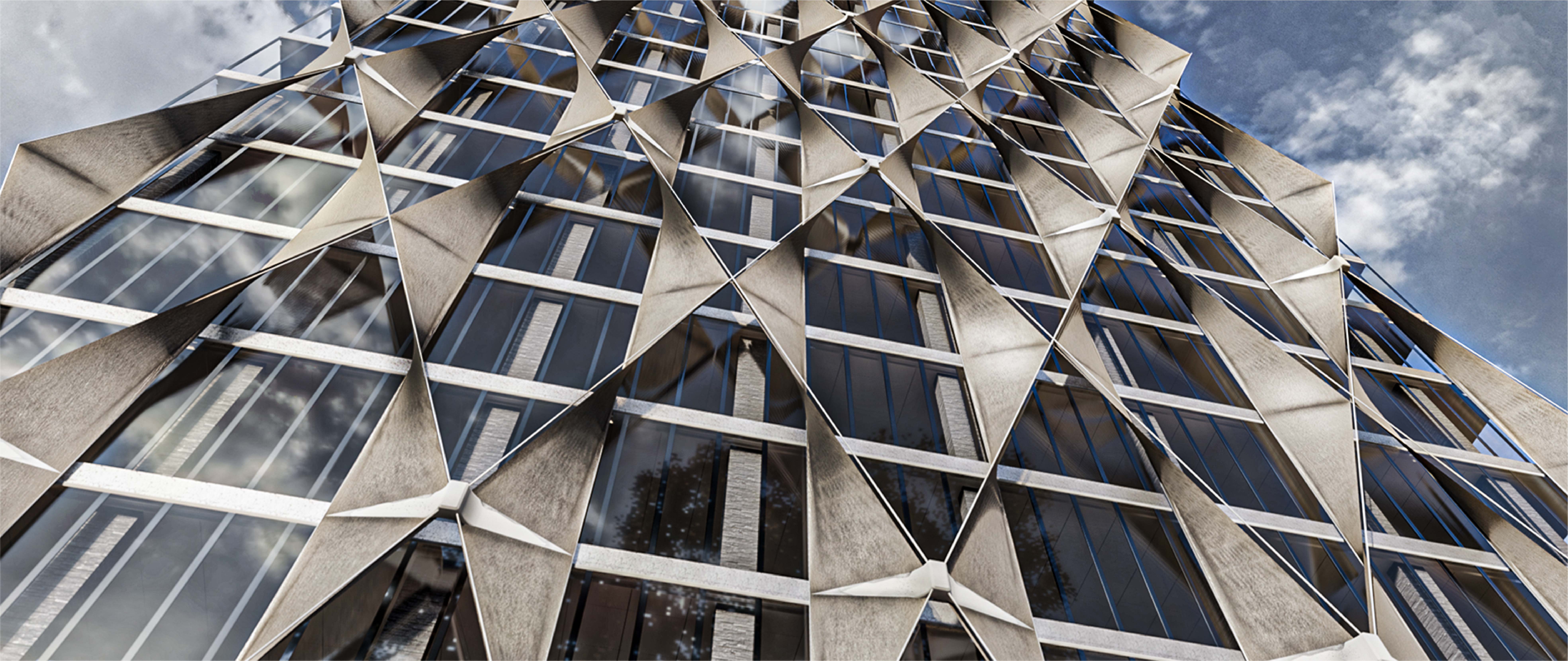 高樓周圍的風經過曲面帷幕導流至發電裝置，發電裝置內部為壓電材料和空腔結構。 發電的過程很簡單，各種頻率的風經過空腔結構，變成放大的單一頻率振動傳給壓電材料發電。 因為風時時刻刻都存在，所以WIND DIGESTER時時刻刻都可以承擔大樓部分用電。